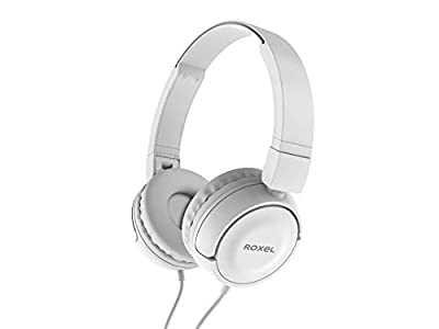 Roxel RX110 Powerful Bass Lightweight Wired Foldable Headphones With Mic - Your Perfect Music Companion