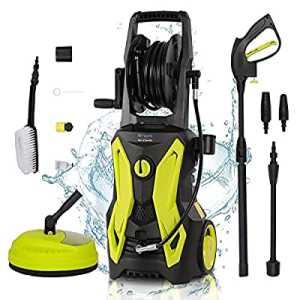 2000W Pressure Washer - Portable Car & Patio Cleaner
