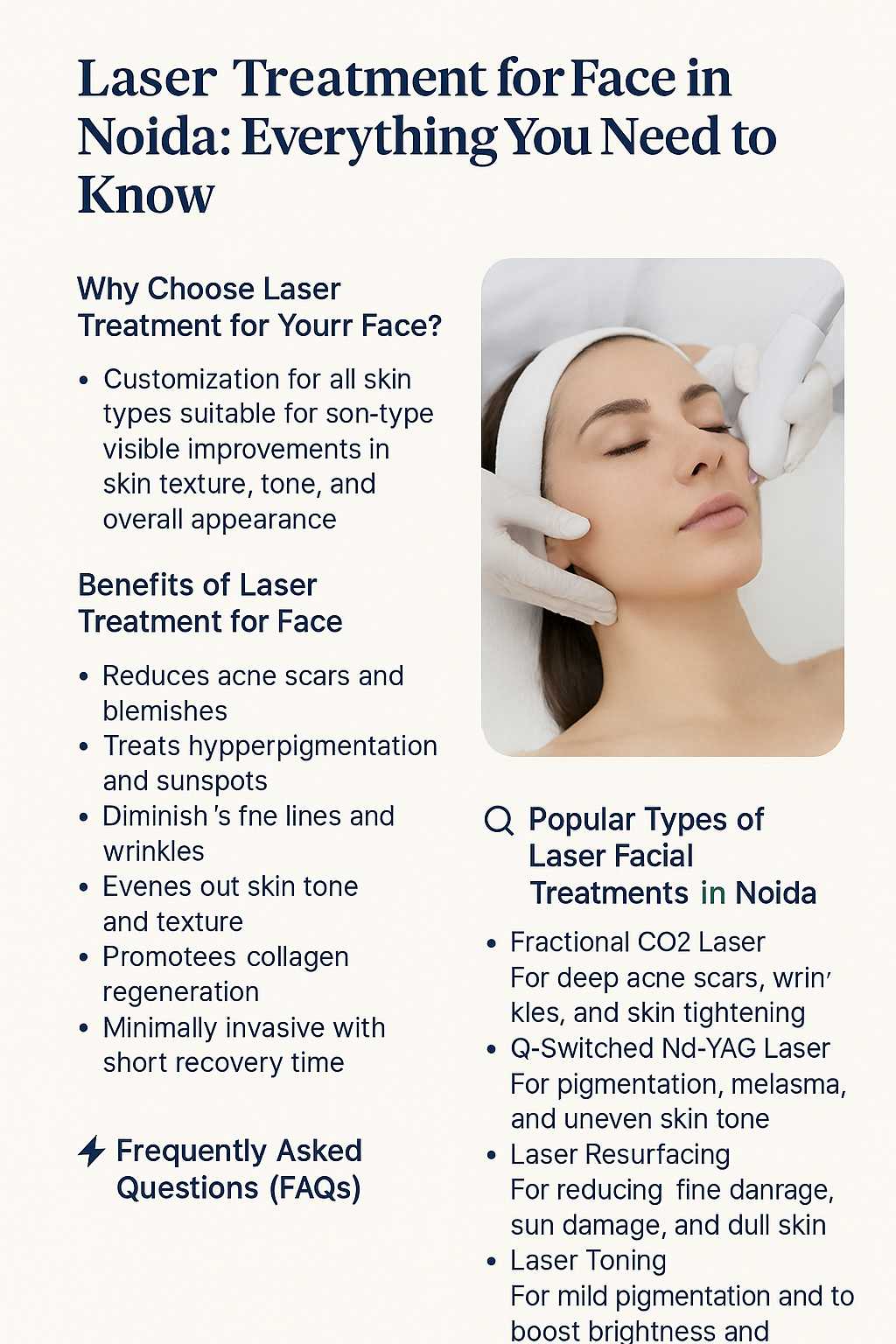 Laser Treatment For Face In Noida: Everything You Need To Know